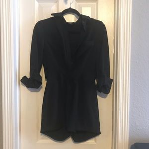 Black Bebe Romper